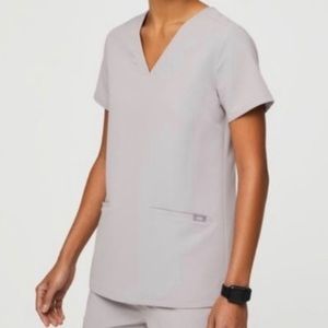 women's Slate Casma™ - Three-Pocket Scrub Top - S / Slate